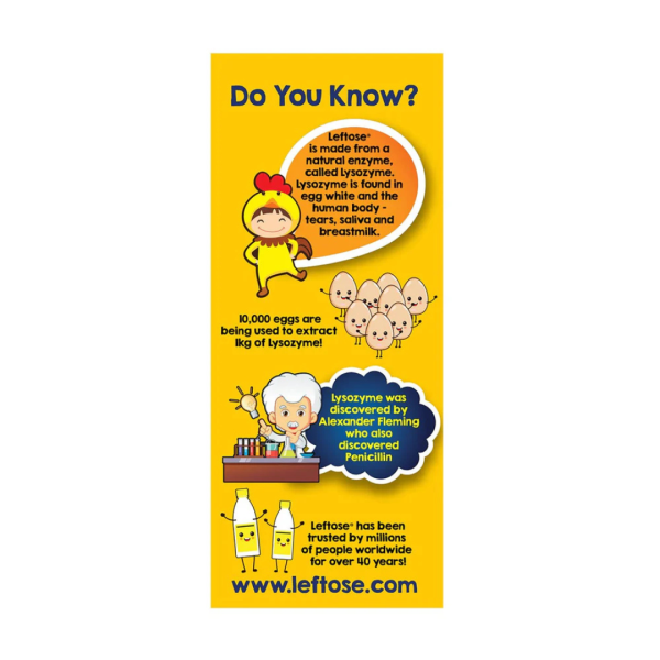Leftose Syrup For Kids 100ml - Image 3