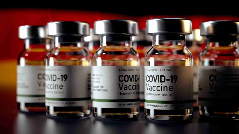 COVID-19 vaccine vials